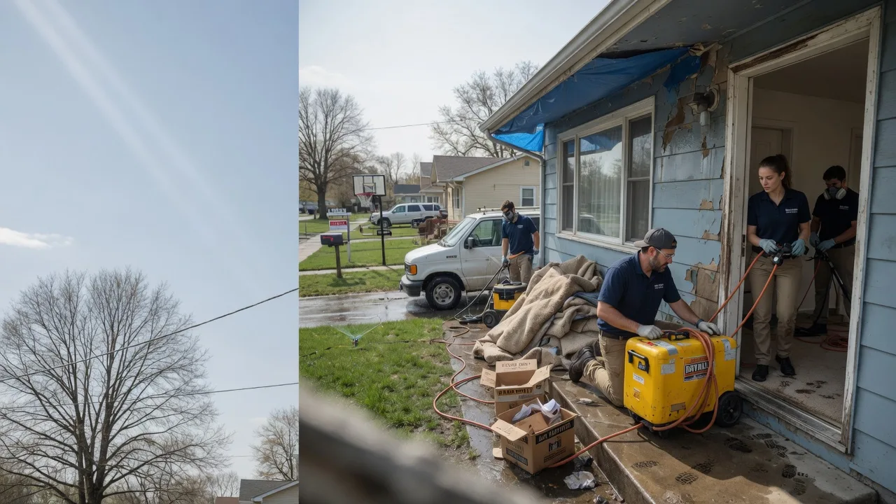 Basement Flood Cleanup in Rosston, TX near me